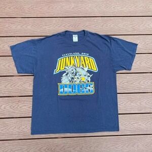 Vintage Cleveland Junkyard Dogs Baseball T-shirt
